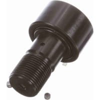 McGill Heavy Stud Crowned Cam Follower, Stud Mt Roller, Screwdriver Slot, 1.75''RD, Seale