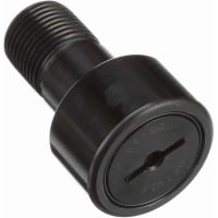 McGill Heavy Stud Crowned Cam Follower, Stud Mt Roller, Screwdriver Slot, 1.625''RD, Seale