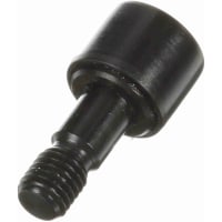 McGill Heavy Stud Crowned Cam Follower, Stud Mt Roller, Screwdriver Slot, 0.5''RD, Seale