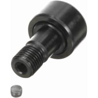 McGill Heavy Stud Crowned Cam Follower, Stud Mount Roller, Hex Hole, 0.688'' RD, Seale