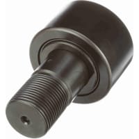 McGill Heavy Stud Crowned Cam Follower, Stud Mount Roller, Hex Hole, 2.500'' RD, Sealed