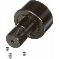 McGill Heavy Stud Crowned Cam Follower, Stud Mount Roller, Hex Hole, 3.250'' RD, Seale