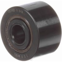 McGill Crowned Heavy Duty Cam Follower, Yoke Mount Roller, 1.250'' RD, Sealed