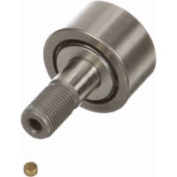 McGill Cylindrical Cam Follower, Stud Mount Roller, Hex Hole, 1.375'' RD, Sealed