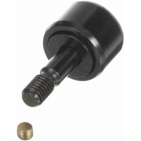 McGill Cylindrical Cam Follower, Stud Mount Roller, 0.563'' RD, Screwdriver Slot