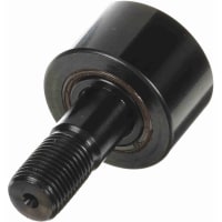 McGill Cylindrical Heavy Duty Cam Follower , Stud Mt Roller, Hex Hole, 1.25''RD, Seale