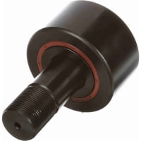 McGill Cylindrical Heavy Duty Cam Follower, Stud Mount Roller, Hex Hole, 4'' RD, Seale