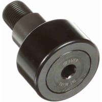 McGill Cylindrical Cam Follower, Stud Mount Roller, 1.125'' RD, Hex Hole