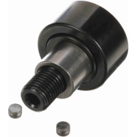 McGill Cylindrical Cam Follower, Stud Mount Roller, 1.125'' RD, Screwdriver Slot