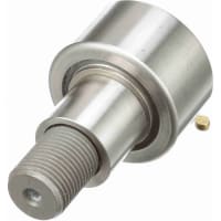 McGill Cylindrical Cam Follower, Stud Mount Roller, Hex Hole, 1.750'' RD, Sealed