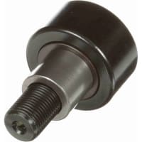 McGill Cylindrical Cam Follower, Stud Mount Roller, 1.625'' RD, Hex Hole