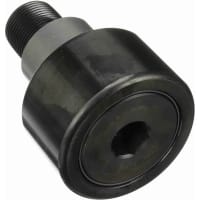 McGill Cylindrical Cam Follower, Stud Mount Roller, 3.000'' RD, Hex Hole