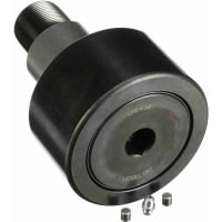 McGill Cylindrical Cam Follower, Stud Mount Roller, 4.000'' RD, Hex Hole