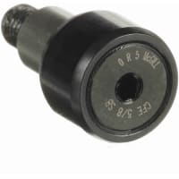 McGill Cylindrical Cam Follower, Stud Mount Roller, Hex Hole, 0.625'' RD, Sealed