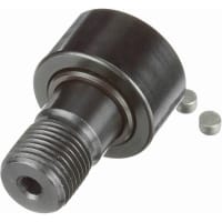 McGill Heavy Stud Cylindrical CamFollower, Stud Mt Roller, 1.125''RD, Screwdriver Slot