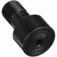 McGill Heavy Stud Cylindrical Cam Follower, Stud Mount Roller, 1.125'' RD, Hex Hole