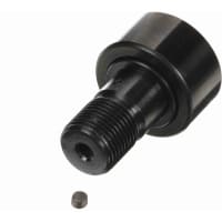 McGill Heavy Stud Cylindrical Cam Follower, Stud Mount Roller, 1.375'' RD, Hex Hole