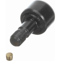 McGill Heavy Stud Cylindrical Cam Follower, Stud MR, 0.563'' RD, Screwdriver Slot