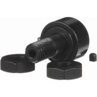 McGill Cylindrical Metric Cam Follower, Stud Mount Roller, 22mm RD, Hex Hole