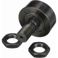 McGill Crowned HD Metric Cam Follower, Stud MR, Hex Hole, 90mm RD, Shielded