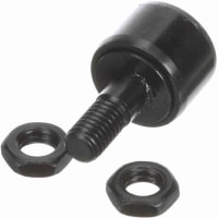 McGill Crowned Metric Cam Follower, Stud Mount Roller, 13mm RD, Hex Hole