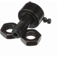 McGill Crowned Metric Cam Follower, Stud Mount Roller, 22mm RD, Screwdriver Slot