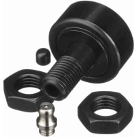 McGill Crowned Metric Cam Follower, Stud Mount Roller, Hex Hole, 32mm RD, Sealed