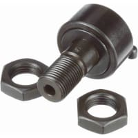 McGill Crowned Metric Cam Follower, Stud Mount Roller, 35mm RD, Hex Hole