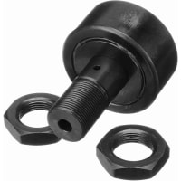 McGill Crowned Metric Cam Follower, Stud Mount Roller, Hex Hole, 62mm RD, Sealed