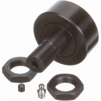 McGill Crowned Metric Cam Follower, Stud Mount Roller, 72mm RD, Hex Hole