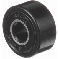 McGill Crowned Metric Cam Follower, Yoke Mount Roller, 30mm RD, Sealed