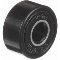 McGill Cylindrical Metric Cam Follower, Yoke Mount Roller, 30mm RD