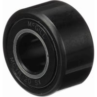 McGill Cylindrical Metric Cam Follower, Yoke Mount Roller, 47mm RD, Sealed