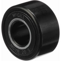 McGill Crowned Metric Cam Follower, Yoke Mount Roller, 47mm RD, Sealed