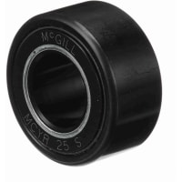 McGill Crowned Metric Cam Follower, Yoke Mount Roller, 52mm RD, Sealed