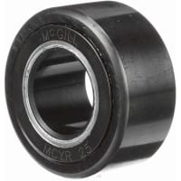 McGill Crowned Metric Cam Follower, Yoke Mount Roller, 52mm RD