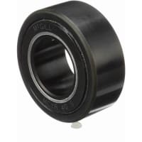 McGill Crowned Metric Cam Follower, Yoke Mount Roller, 80mm RD, Sealed