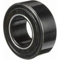 McGill Cylindrical Metric Cam Follower, Yoke Mount Roller, 80mm RD, Sealed