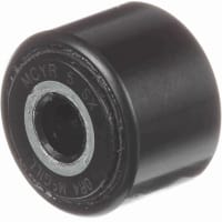 McGill Cylindrical Metric Cam Follower, Yoke Mount Roller, 16mm RD, Sealed