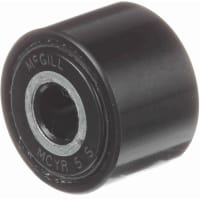 McGill Crowned Metric Cam Follower, Yoke Mount Roller, 16mm RD, Sealed