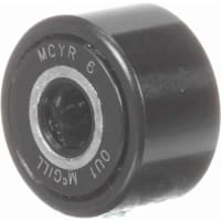 McGill Crowned Metric Cam Follower, Yoke Mount Roller, 19mm RD