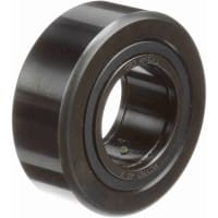 McGill Cylindrical HD Metric Cam Follower, Yoke Mount Roller, 100mm RD, Shielded