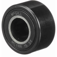 McGill Cylindrical Metric Cam Follower, Yoke Mount Roller, 35mm RD, Sealed