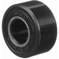 McGill Cylindrical Metric Cam Follower, Yoke Mount Roller, 47mm RD, Sealed