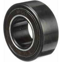 McGill Crowned Metric Cam Follower, Yoke Mount Roller, 72mm RD, Sealed