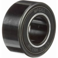 McGill Cylindrical Metric Cam Follower, Yoke Mount Roller, 62mm RD