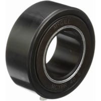 McGill Crowned Metric Cam Follower, Yoke Mount Roller, 80mm RD