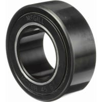 McGill Crowned Metric Cam Follower, Yoke Mount Roller, 85mm RD, Sealed