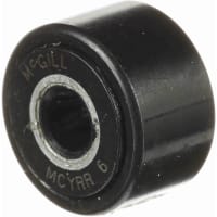 McGill Crowned Metric Cam Follower, Yoke Mount Roller, 19mm RD