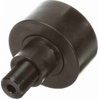 McGill Cylindrical Track Roller, Stud Mount, Hex Hole, 4.000'' RD, Sealed